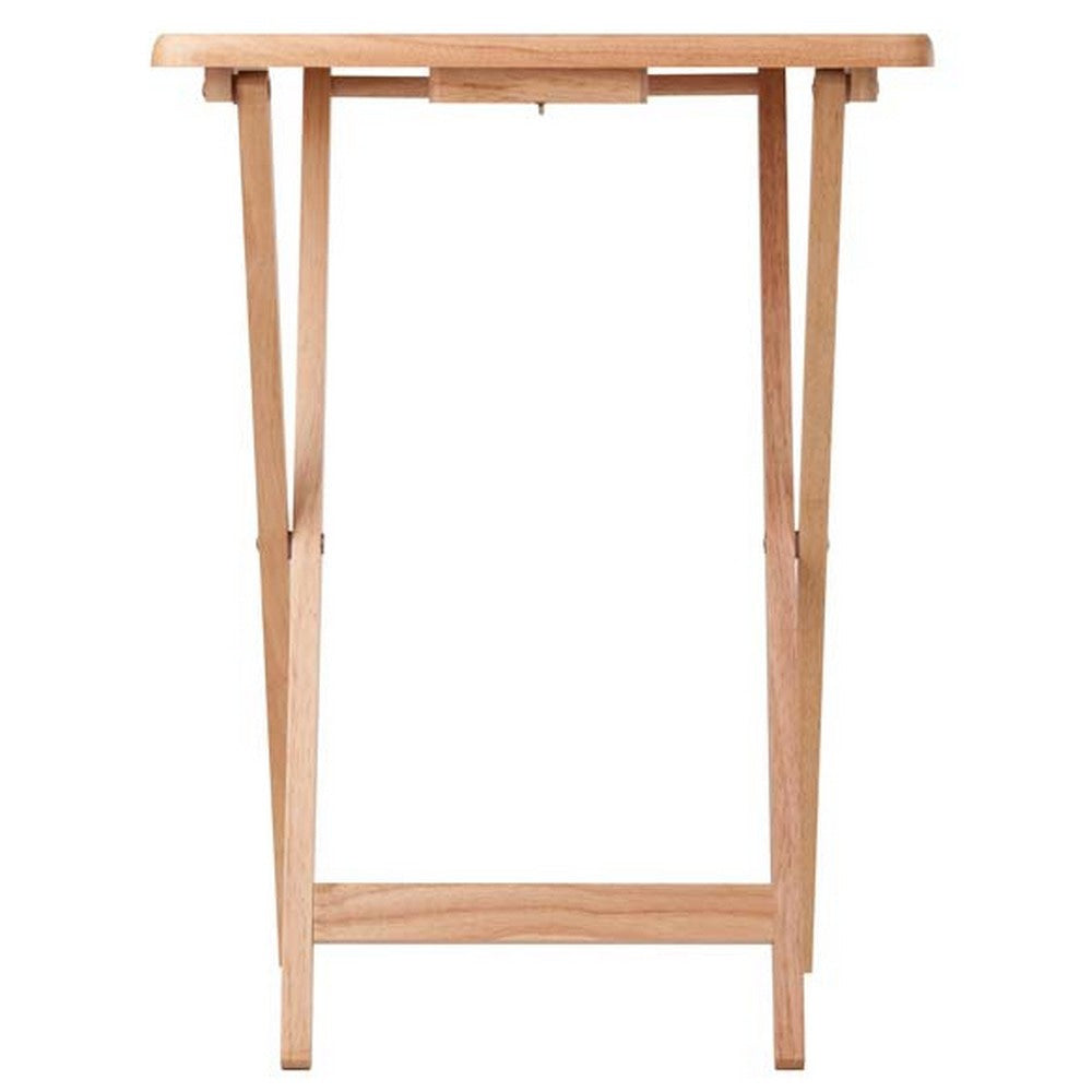 Alex 2-Pc Snack Tables Natural WIN-42290