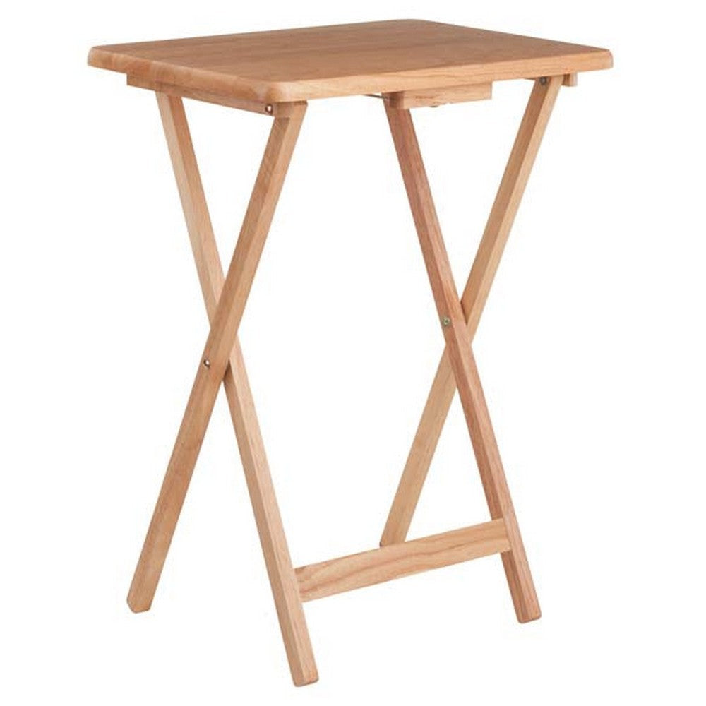 Alex 2-Pc Snack Tables Natural WIN-42290