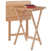 Alex 2-Pc Snack Tables Natural WIN-42290