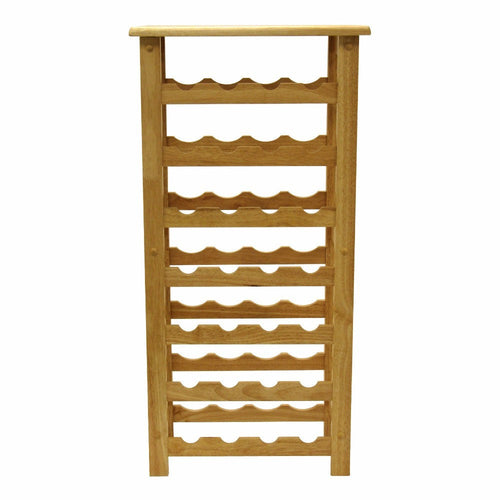 Napa 28-Bottle Wine Rack, Natural