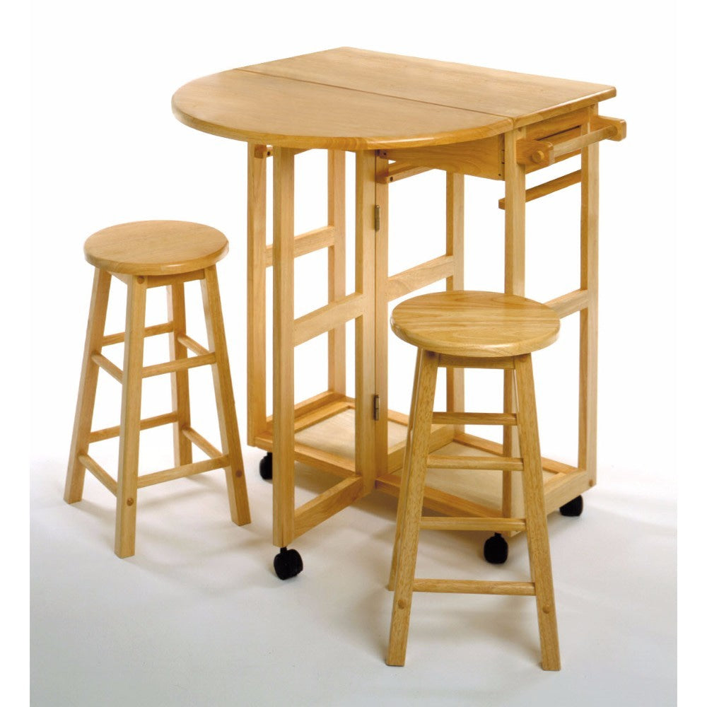 Burnett 3-Pc Space Saver Natural WIN-89332