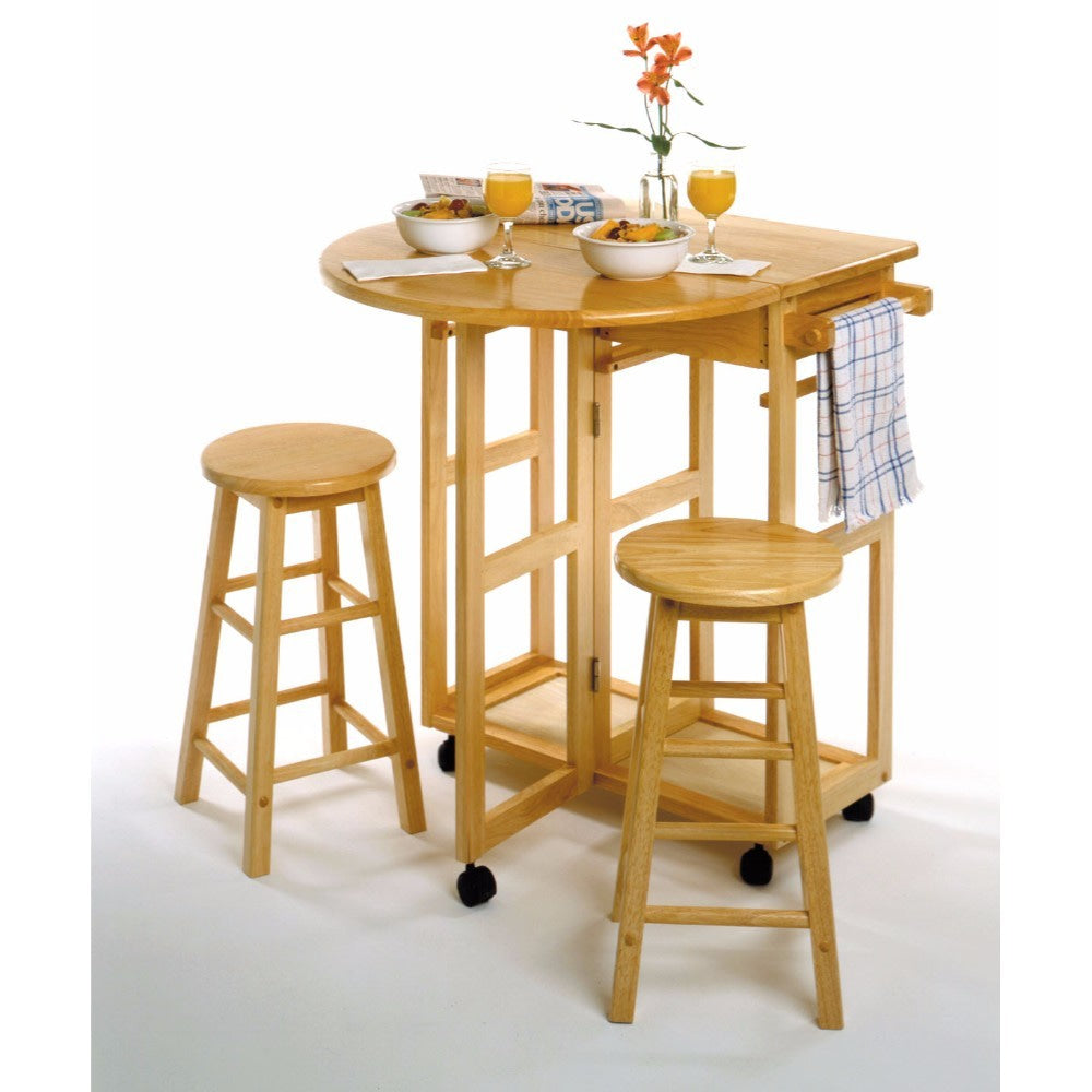 Burnett 3-Pc Space Saver Natural WIN-89332