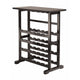Vinny 24-Bottle Wine Rack, Espresso