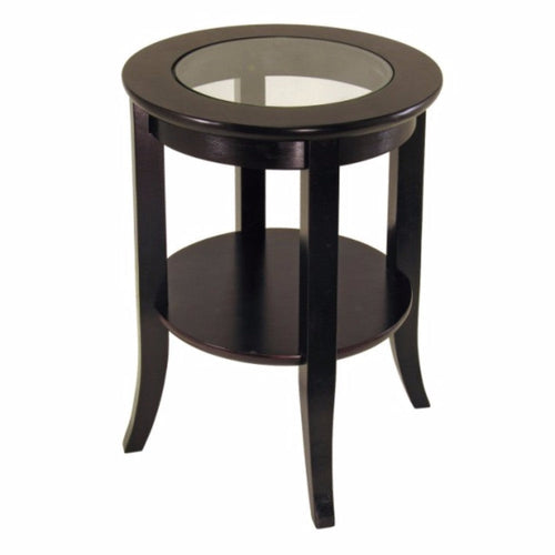 Genoa End Table, Espresso