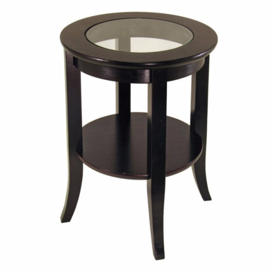 Genoa End Table, Espresso