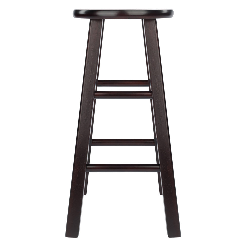 Element 2-Pc Counter Stool Set Espresso WIN-92274