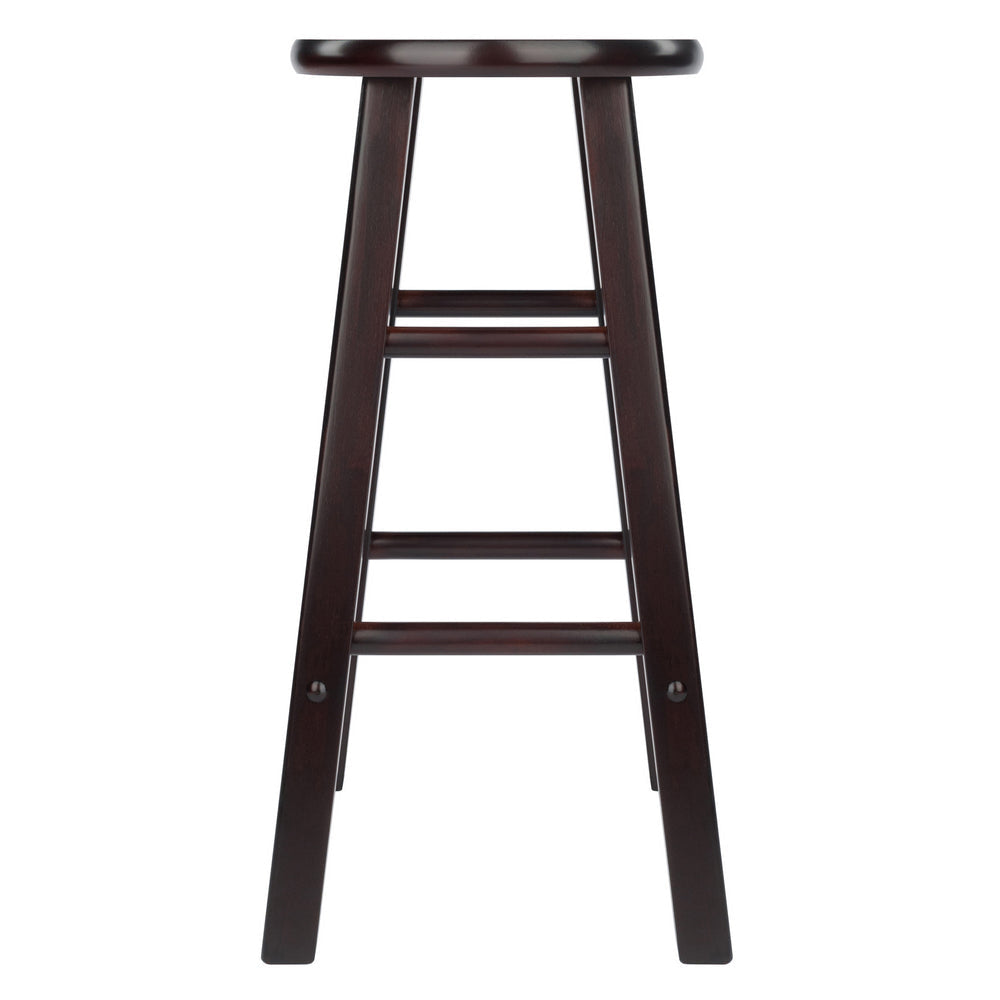 Element 2-Pc Counter Stool Set Espresso WIN-92274