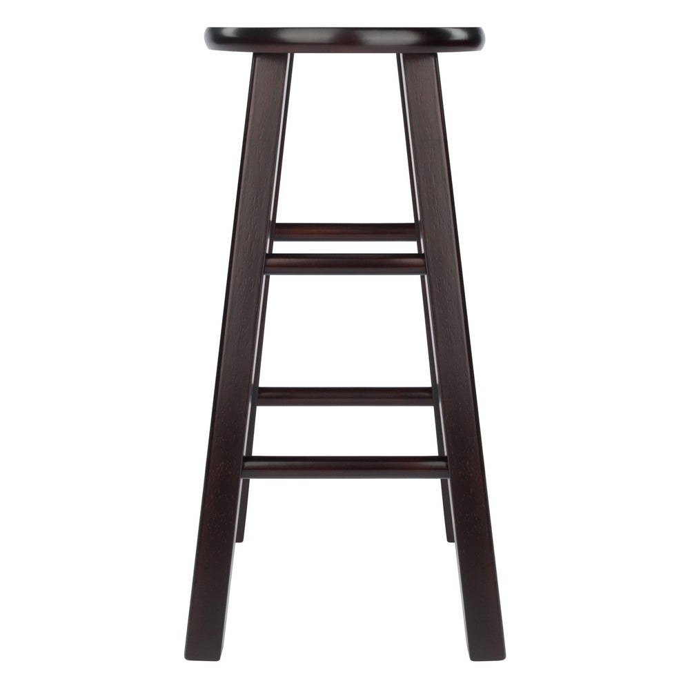 Element 2-Pc Counter Stool Set Espresso WIN-92274