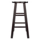 Element 2-Pc Counter Stool Set Espresso WIN-92274