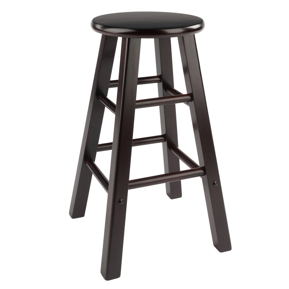 Element 2-Pc Counter Stool Set Espresso WIN-92274