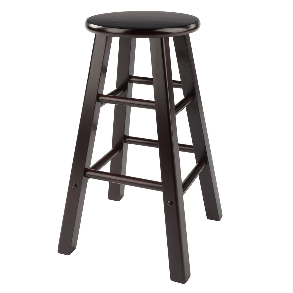 Element 2-Pc Counter Stool Set Espresso WIN-92274