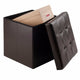 Ashford Square Storage Ottoman Espresso WIN-92415