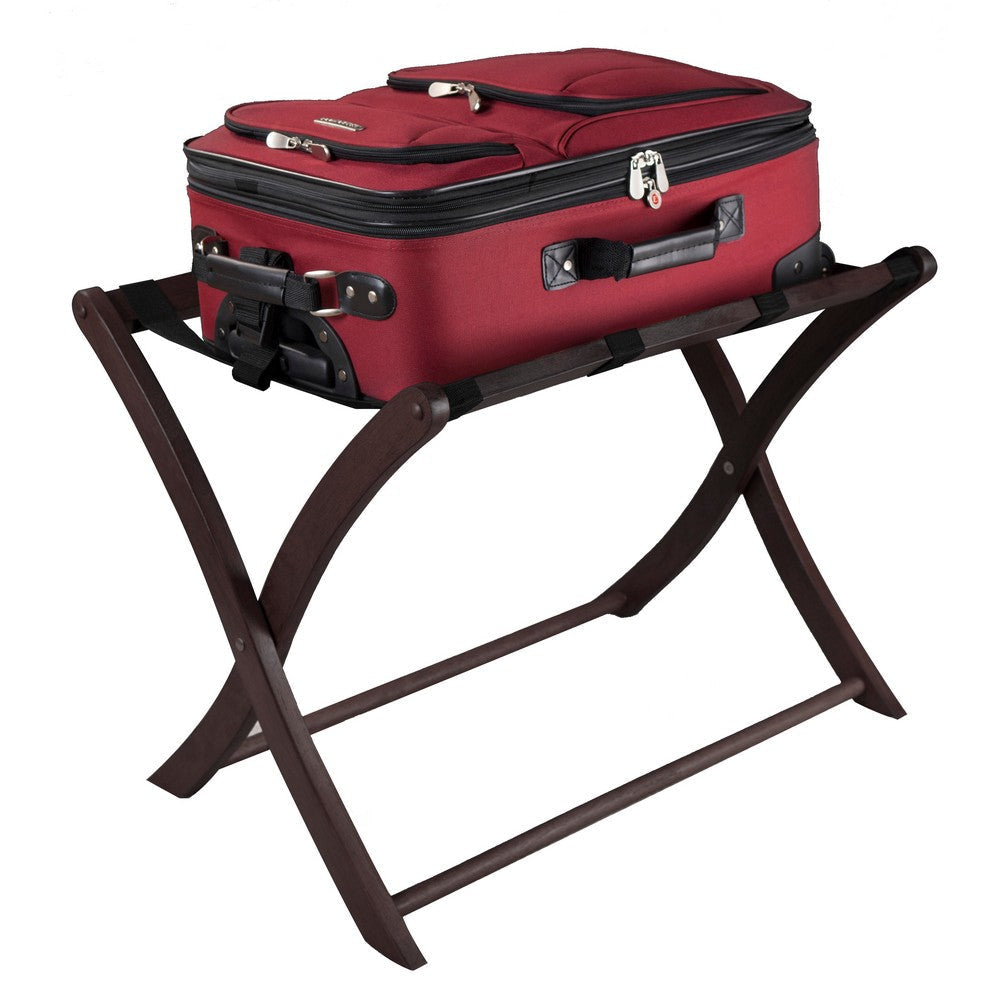 Scarlett Luggage Rack Espresso WIN-92420