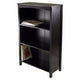 Terrace 3-Section Bookcase Espresso WIN-92429