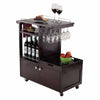 Galen Entertainment Cart Espresso WIN-92430
