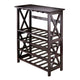 Rio 24-Bottle Wine Rack, Espresso