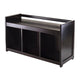 Addison Entryway Storage Bench, Espresso