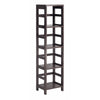 Leo 4-Tier Storage Shelf, Espresso