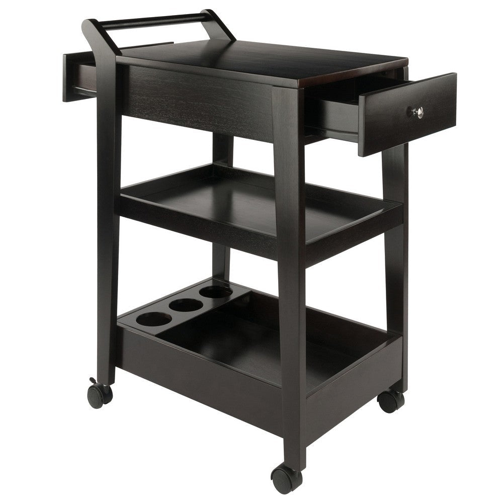 Jeston Entertainment Cart Espresso WIN-92529