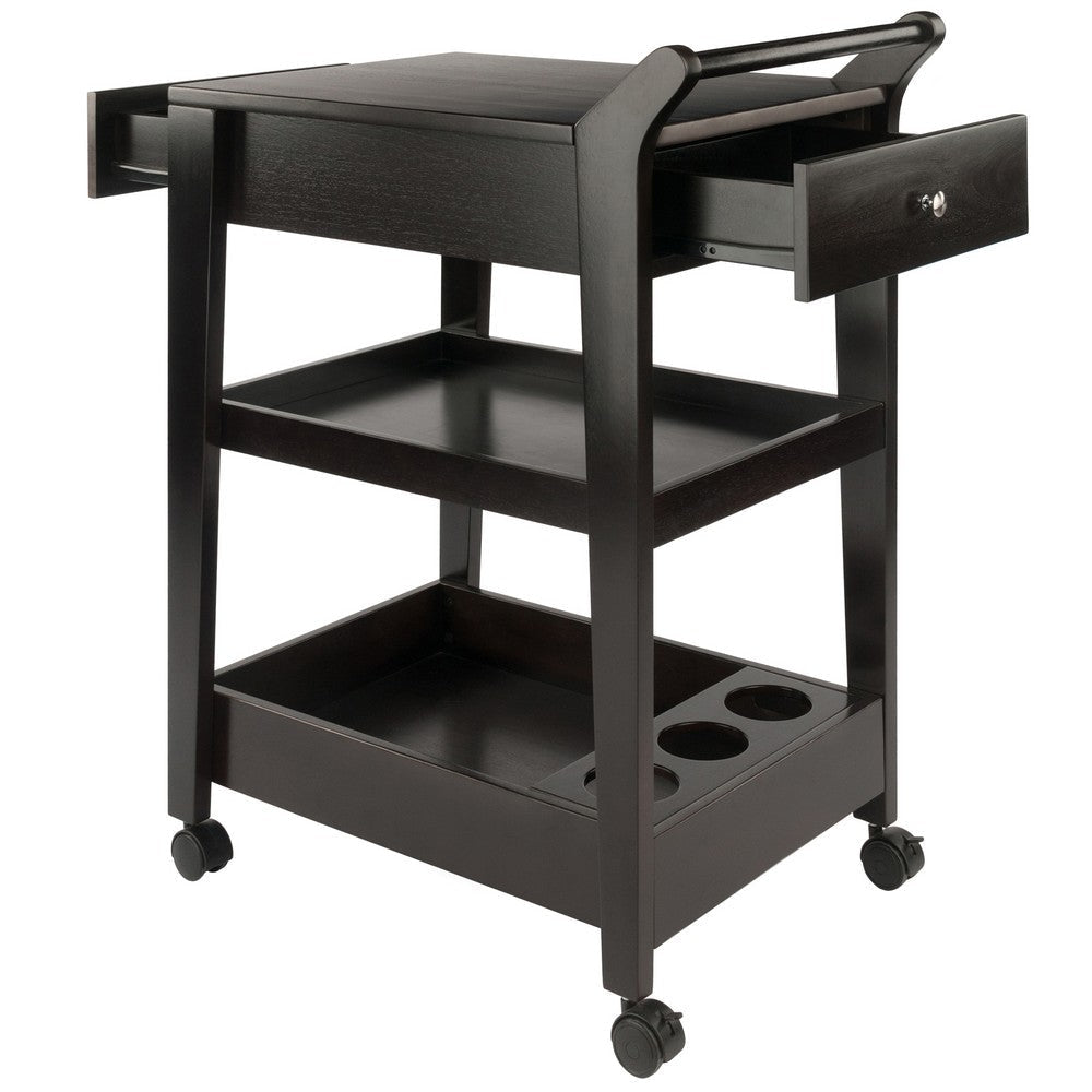 Jeston Entertainment Cart Espresso WIN-92529