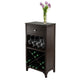 Ancona Wine Cabinet Espresso WIN-92745