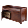 Charleston Storage Bench Walnut WIN-94040