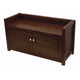 Charleston Storage Bench, Walnut