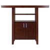 Albany High Table with Cabinet Walnut WIN-94042
