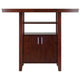 Albany High Table with Cabinet Walnut WIN-94042