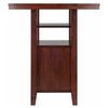 Albany High Table with Cabinet Walnut WIN-94042