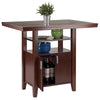 Albany High Table with Cabinet Walnut WIN-94042