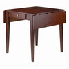 Hamilton Double Drop Leaf Dining Table Walnut WIN-94141