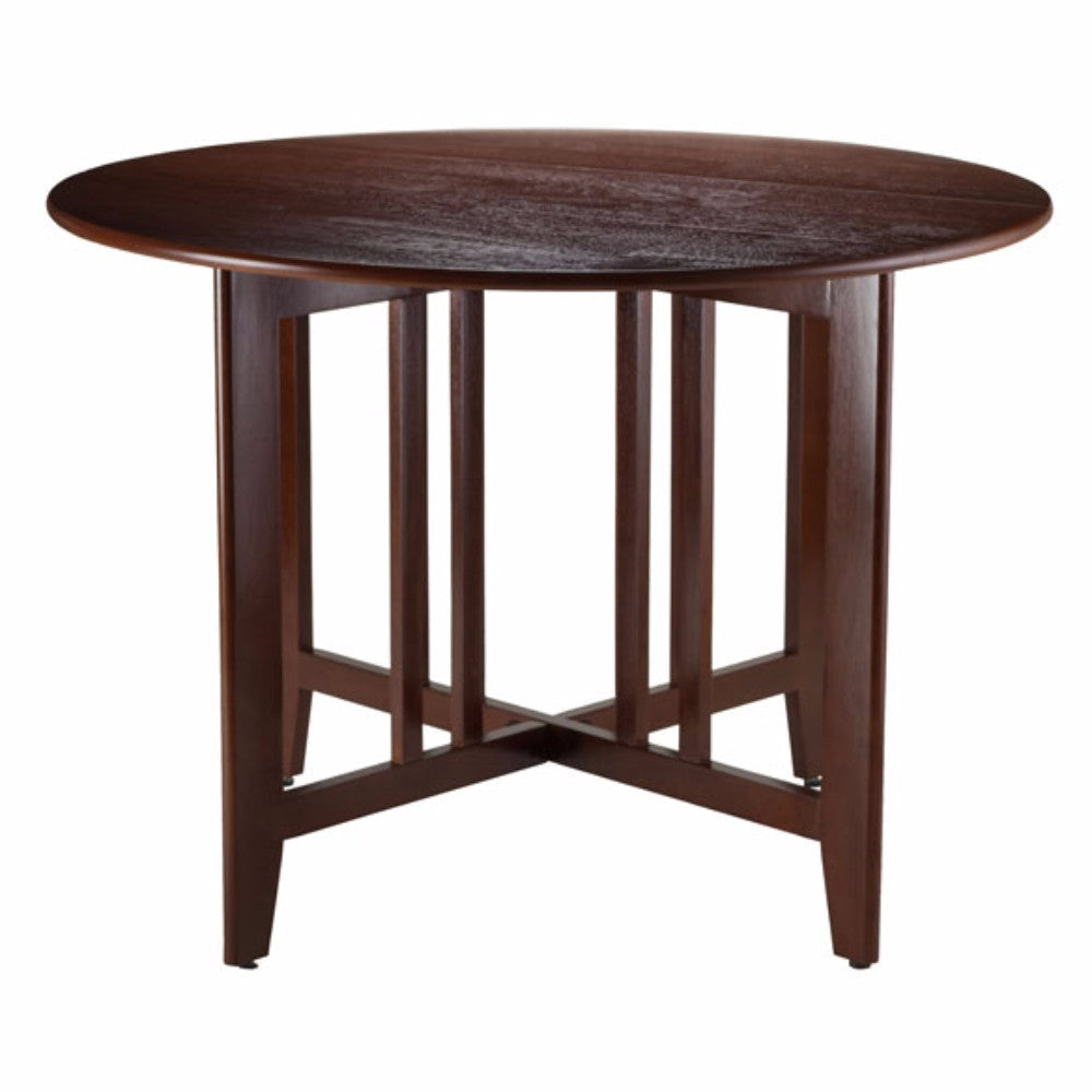 Alamo Double Drop Leaf Dining Table, Walnut