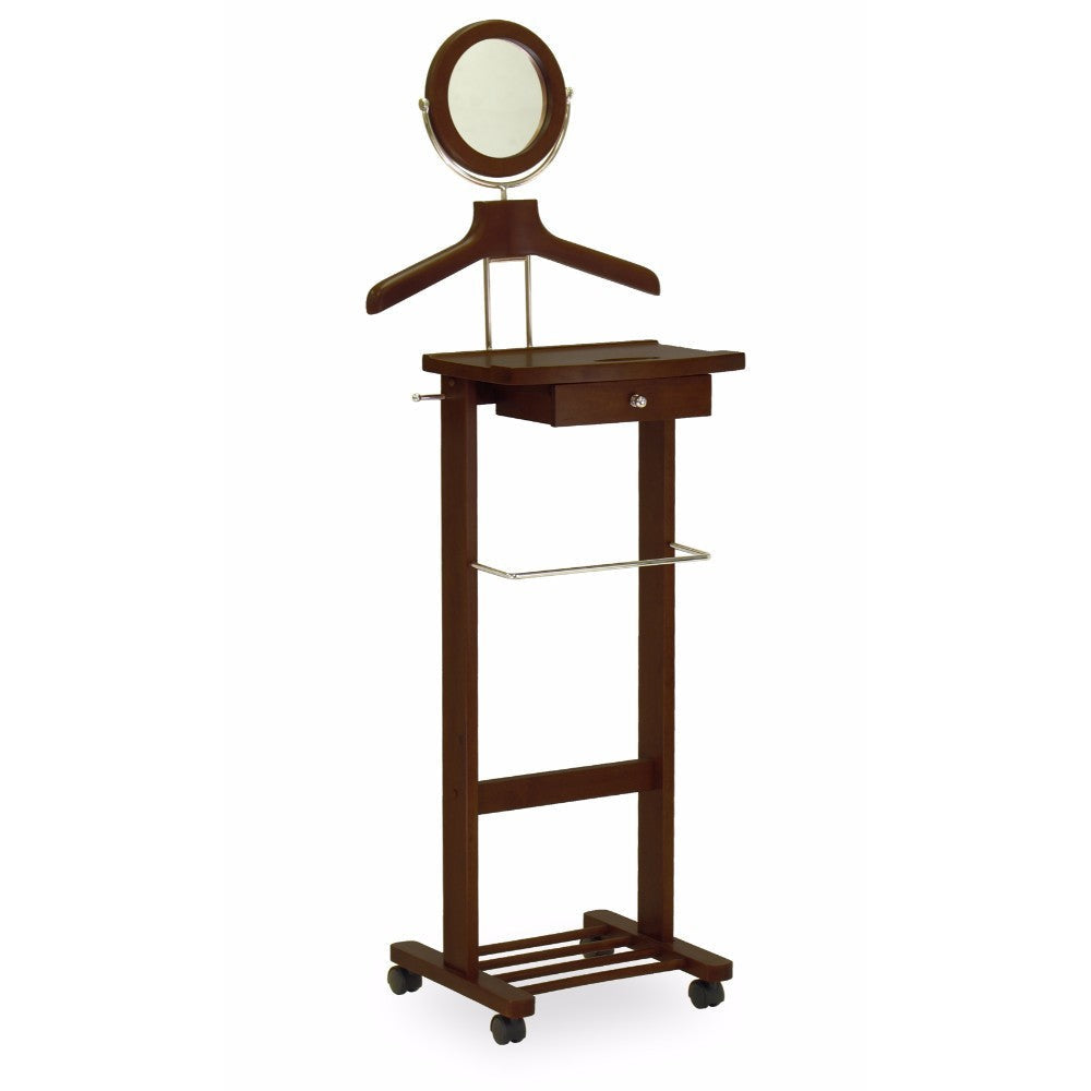Vanity Valet Stand, Walnut