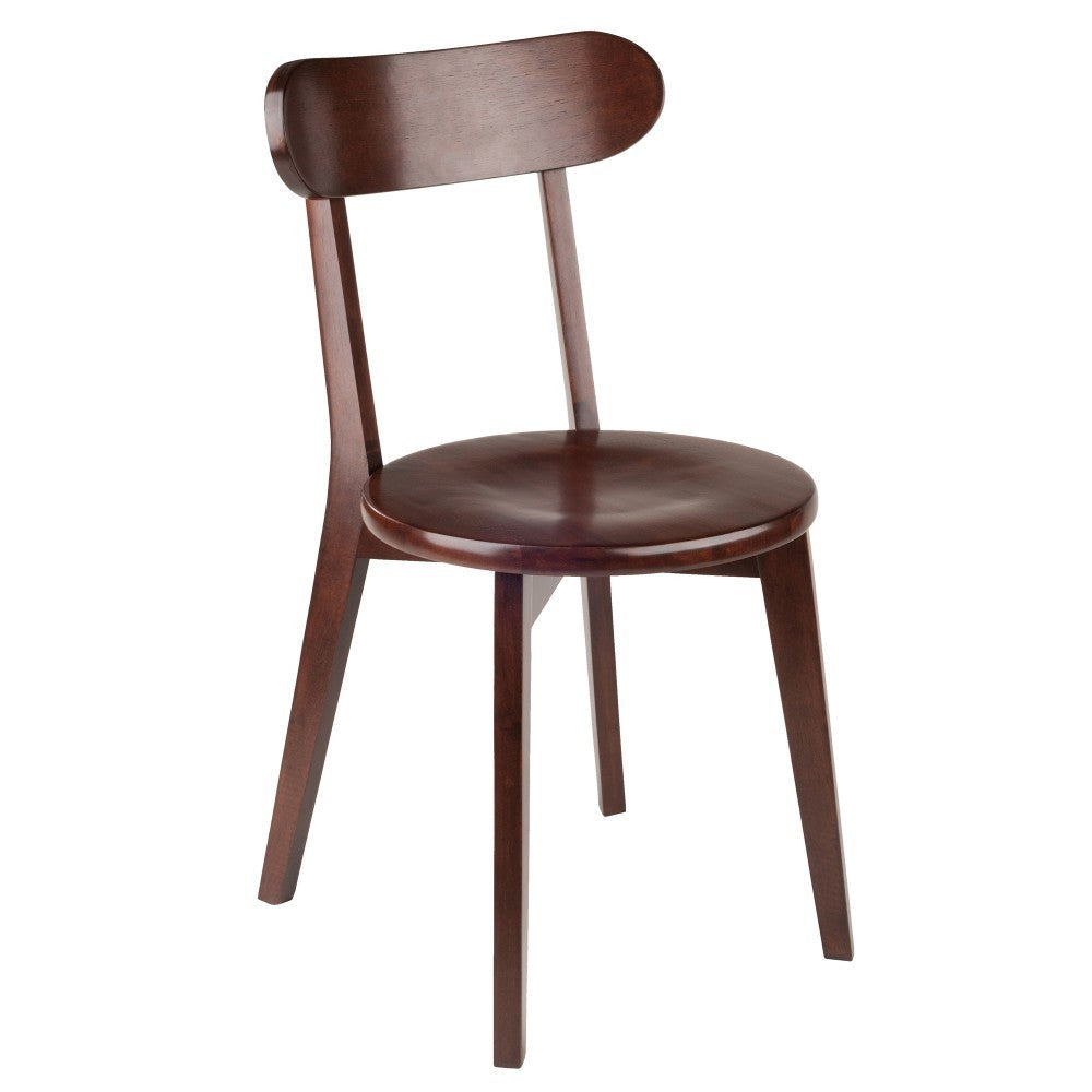 Pauline 2-Pc Chair Set Walnut WIN-94209