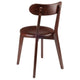 Pauline 2-Pc Chair Set Walnut WIN-94209