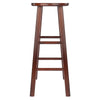 Element 2-Pc Bar Stool Set Walnut WIN-94270