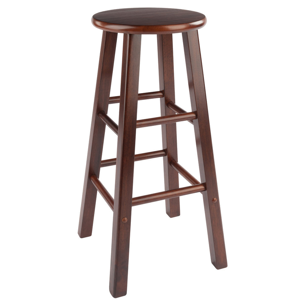 Element 2-Pc Bar Stool Set Walnut WIN-94270