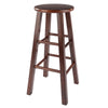 Element 2-Pc Bar Stool Set Walnut WIN-94270