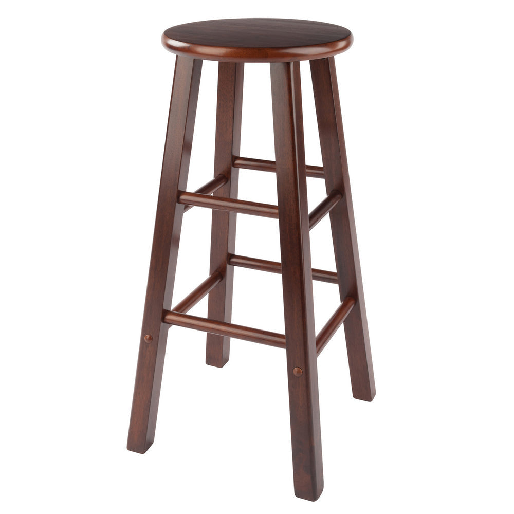 Element 2-Pc Bar Stool Set Walnut WIN-94270