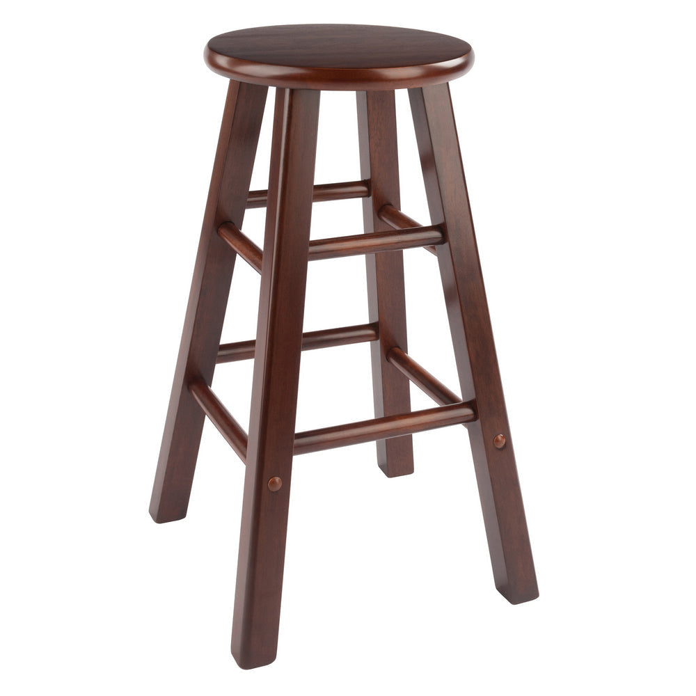 Element 2-Pc Counter Stool Set Walnut WIN-94274