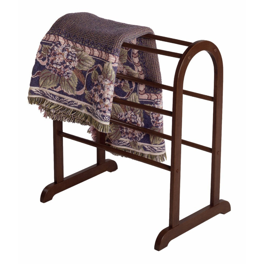 Eleanor Quilt Rack Walnut WIN-94326