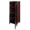 Brooke Jelly 2-Section Cupboard Walnut WIN-94401