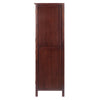 Brooke Jelly 2-Section Cupboard Walnut WIN-94401