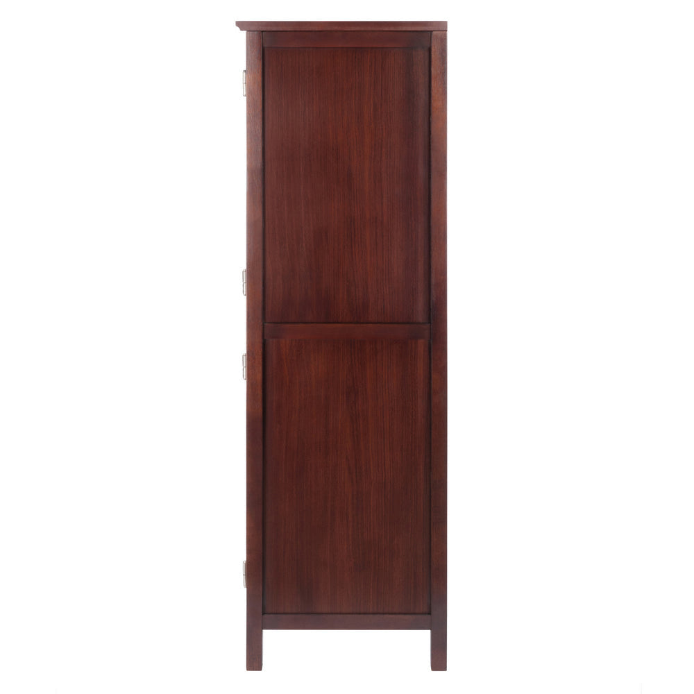 Brooke Jelly 2-Section Cupboard Walnut WIN-94401