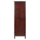 Brooke Jelly 2-Section Cupboard Walnut WIN-94401