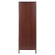 Brooke Jelly 2-Section Cupboard Walnut WIN-94401