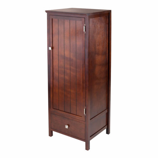 Brooke Jelly 1-Drawer Cupboard, Walnut