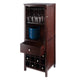 Brooke Jelly 3-Section Cupboard Walnut WIN-94412