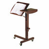 Olson Adjustable Laptable Cart Walnut WIN-94423